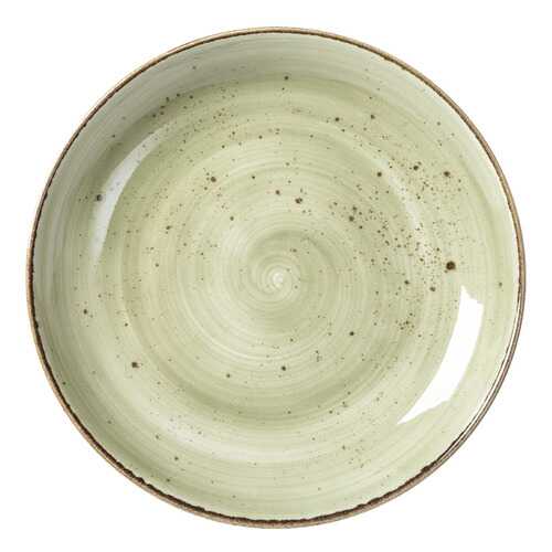 Тарелка глубокая PETYE RUSTICS JADE, 23 см., 700 мл., цвет зеленый в Fissman